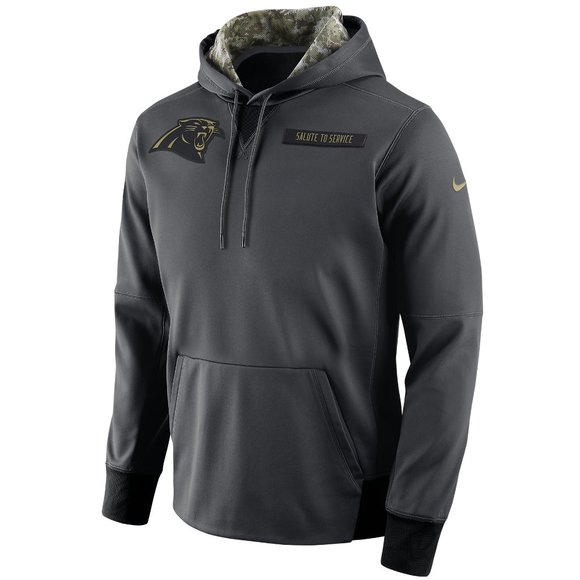 NWT Nike Carolina Panthers 2016 Salute to Service Therma-Fit Hoodie